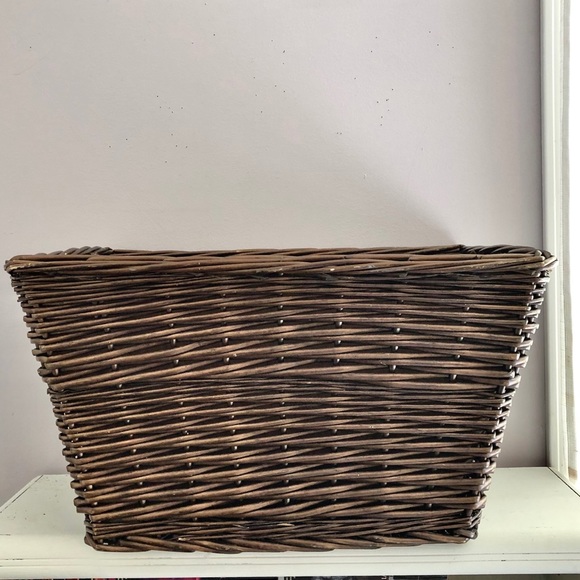 Other - LARGE WICKER LAUNDRY BASKET